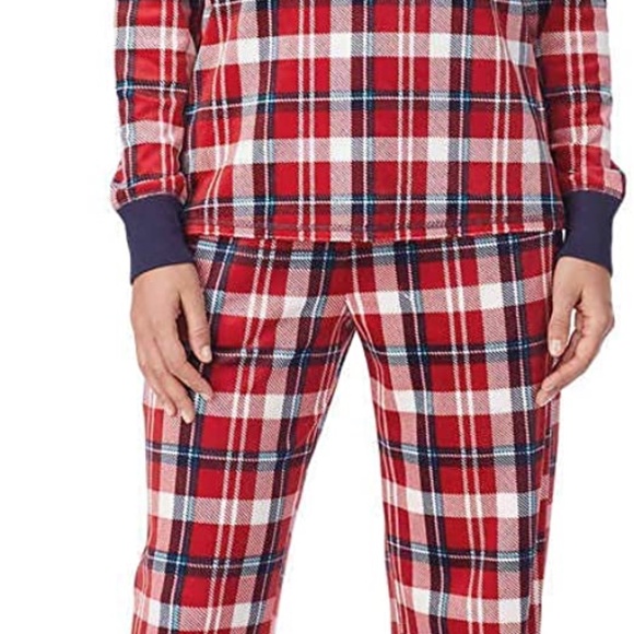 Nautica Sleepwear Micro Fleece 2 Piece Set - Picture 3 of 15